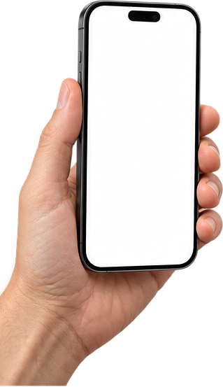 Un téléphone tenu en main : à 22 h 14, un visiteur demande une formation en comptabilité et l'assistant répond avec la session, la date et le prix.